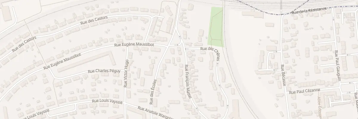 Plan du 39 Rue Francois Mattei à Lucé