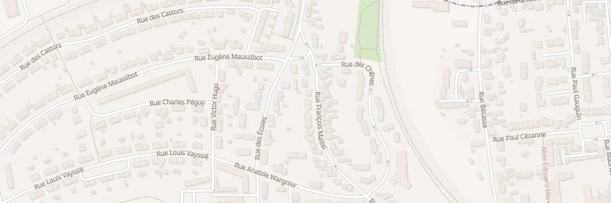 Plan du 33 Rue Francois Mattei à Lucé