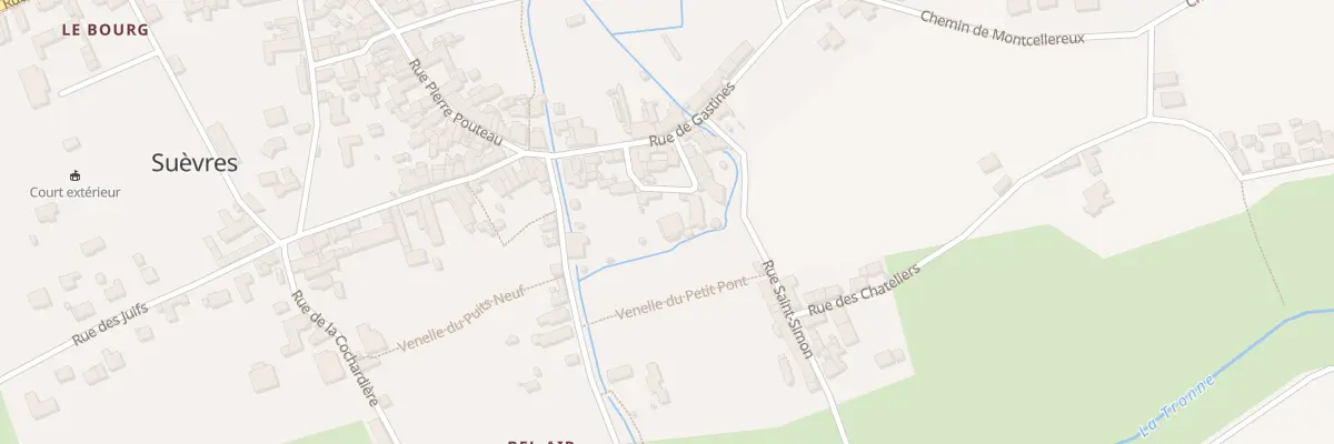 Plan du 4 Rue St-Martin à Suèvres