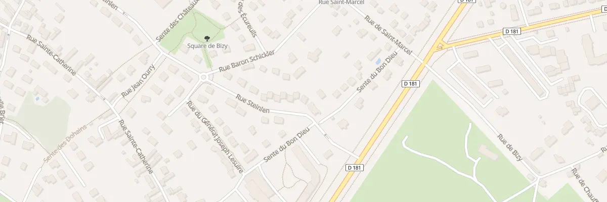 Plan du 6 Rue Steinlen à Vernon