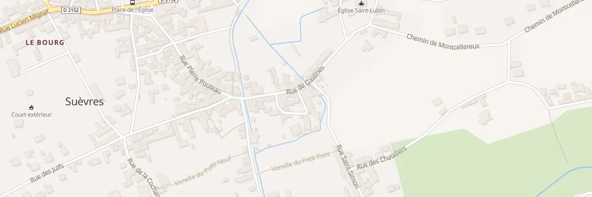 Plan du 5 Rue St Martin à Suèvres