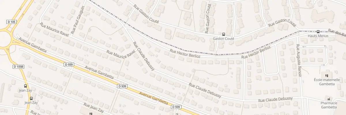Plan du 35 Rue Hector Berlioz à Mainvilliers