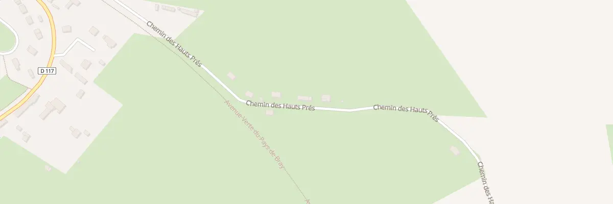 Plan du 605 Che des Hauts Prés à Neuville-Ferrières