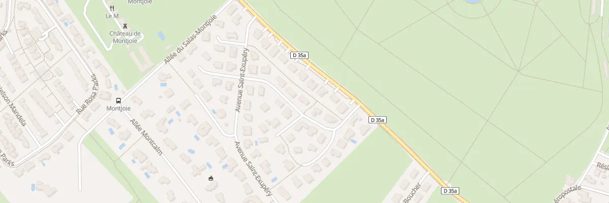 Plan du 8 Rue Jean Mermoz à Ramonville-Saint-Agne