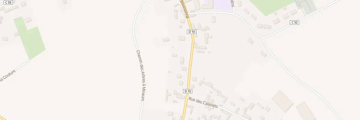 Plan du 28 Rue de Boursonne à Hennezis