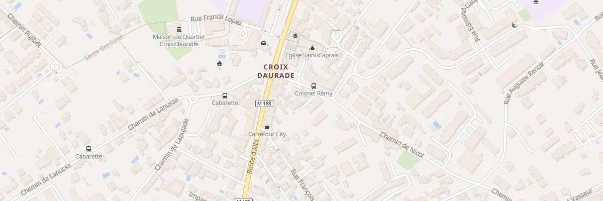 Plan du 159 Che de Nicol à Toulouse