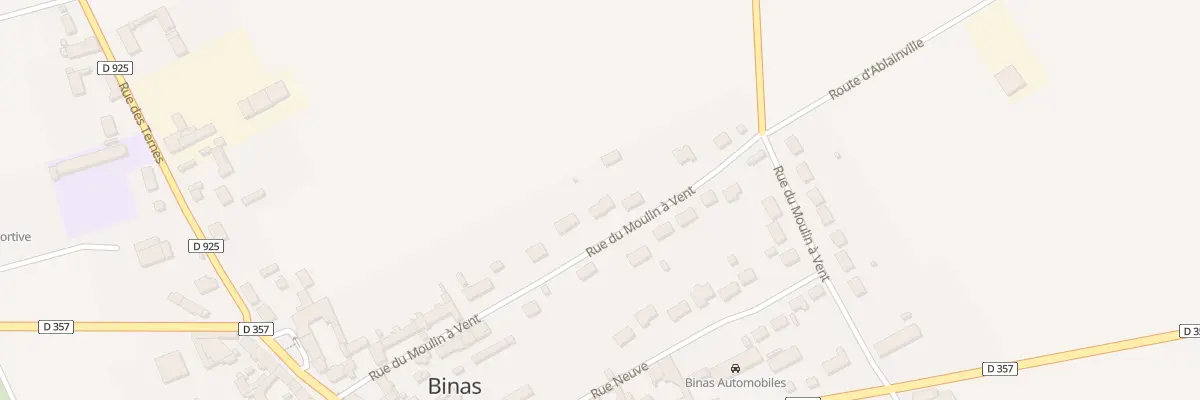 Plan du 9T Rue du Moulin à Vent à Binas