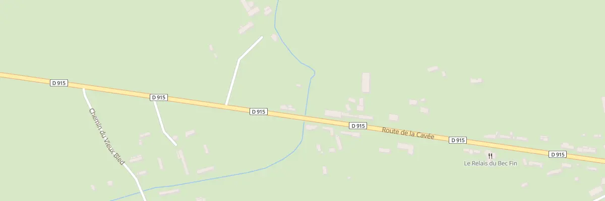 Plan du 777 Rte de la Cavée à Sommery
