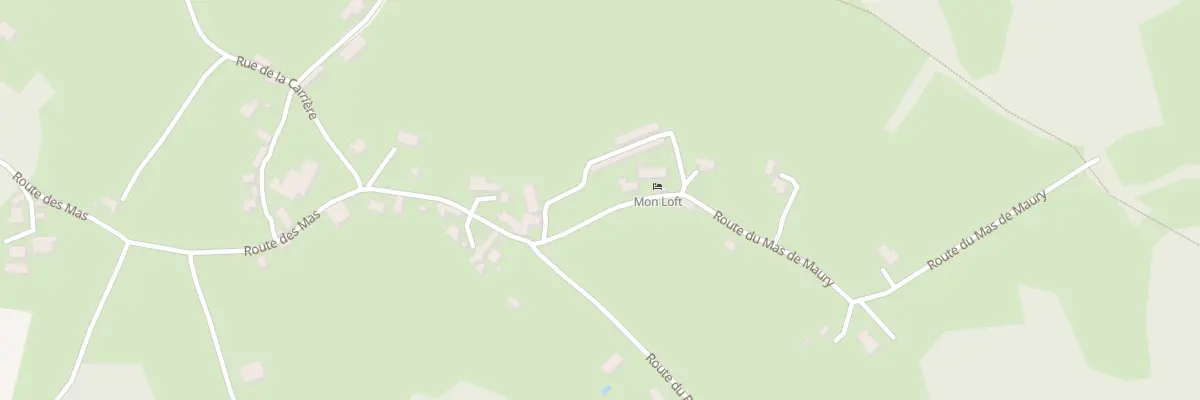 Plan du 245 Rte du Mas de Maury à Saint-Cirq-Souillaguet