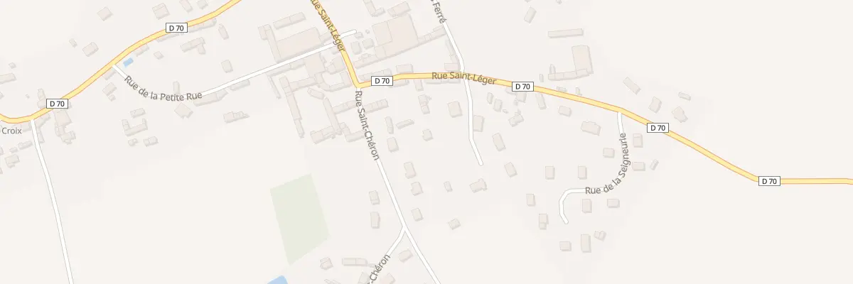 Plan du 3B Rue de St Cheron à Villegats