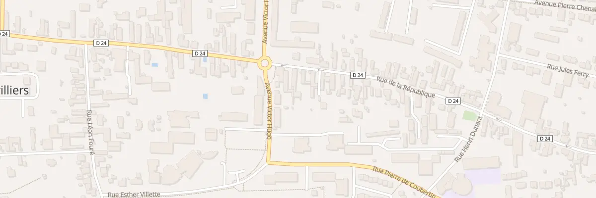 Plan du 127 Rue de la République à Mainvilliers