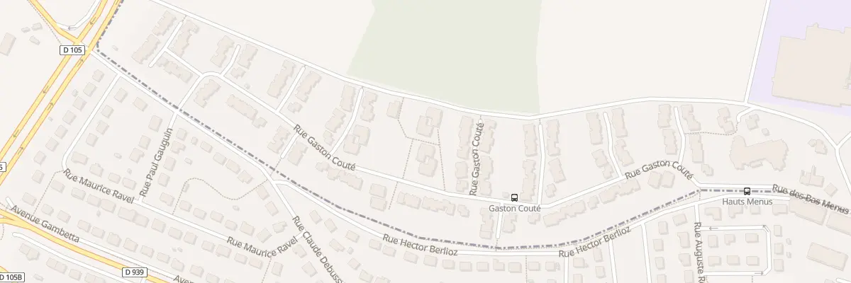Plan du 128 Rue Gaston Coute à Chartres
