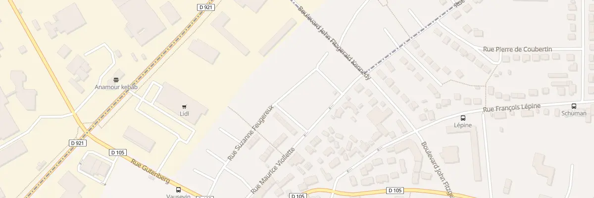 Plan du 3 Rue Louise Lejarre à Luisant
