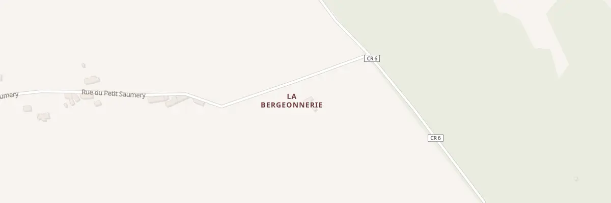 Plan du 1 Che de la Bergeonnerie à Huisseau-sur-Cosson