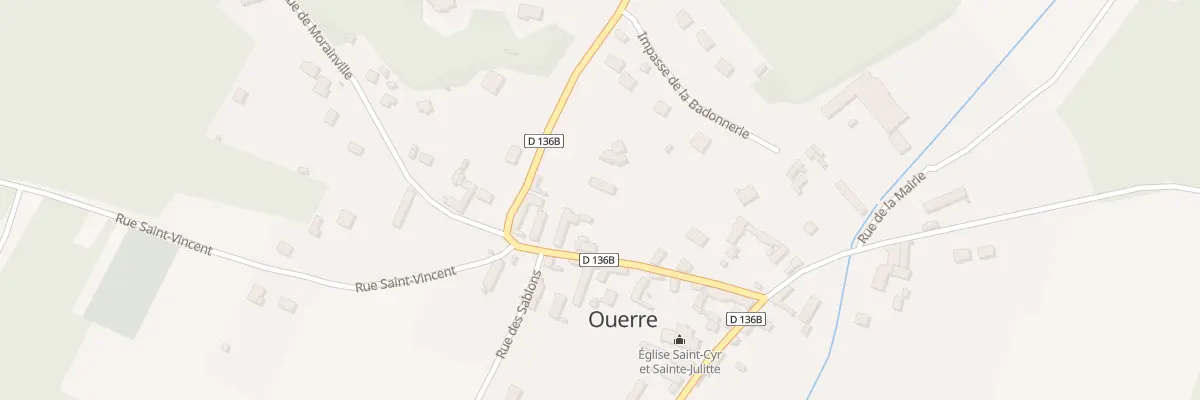 Plan du 8B Imp de la Badonnerie à Ouerre