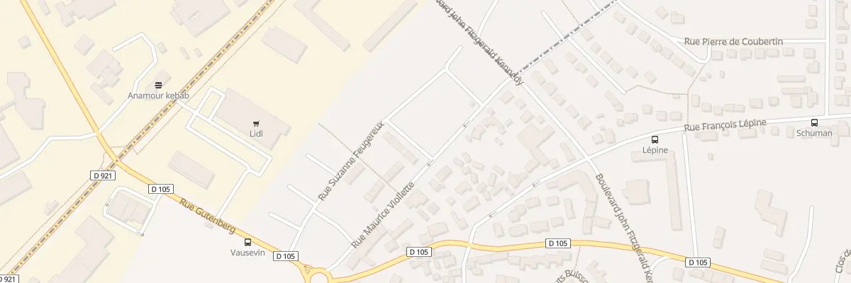 Plan du 48 Rue Maurice Viollette à Luisant