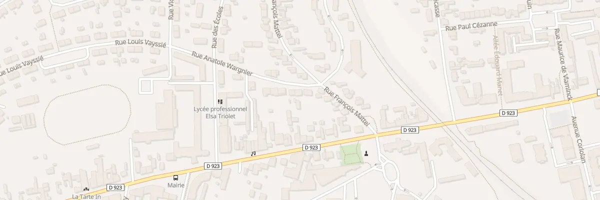 Plan du 1B Rue Anatole Wargnier à Lucé