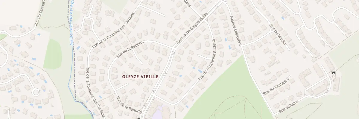 Plan du 14 Av de Gleyze-Vieille à Ramonville-Saint-Agne