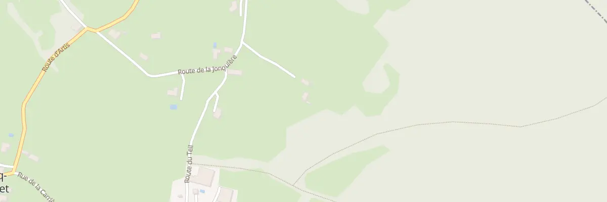 Plan du 5025 La Jonquiere à Saint-Cirq-Souillaguet