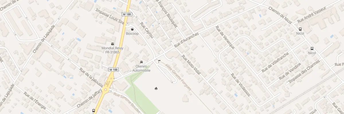 Plan du 24 Rue d’Avranches à Toulouse