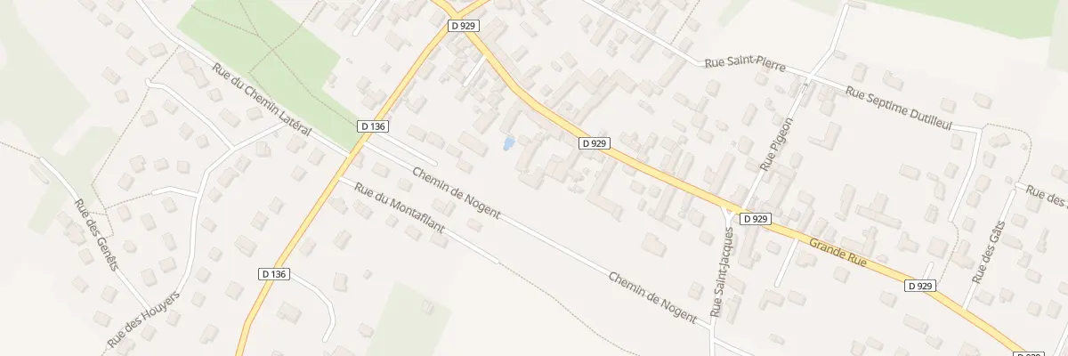 Plan du 120 Grande Rue à Villemeux-sur-Eure