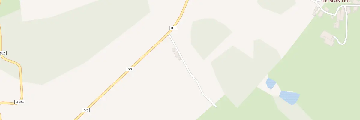 Plan du 255 Rte d’Objat à Orgnac-sur-Vézère