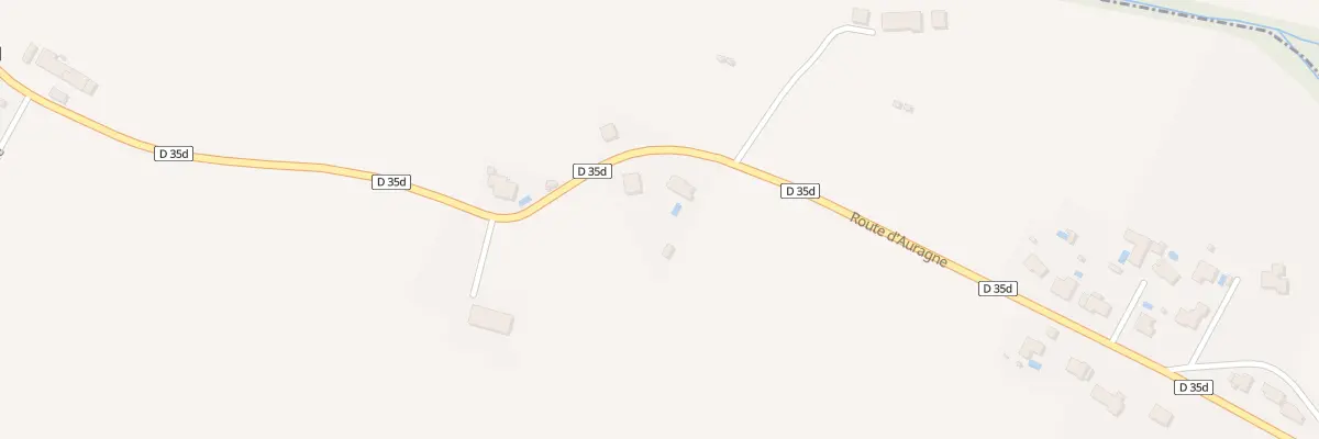 Plan du 10 Rte d’Auragne à Grépiac