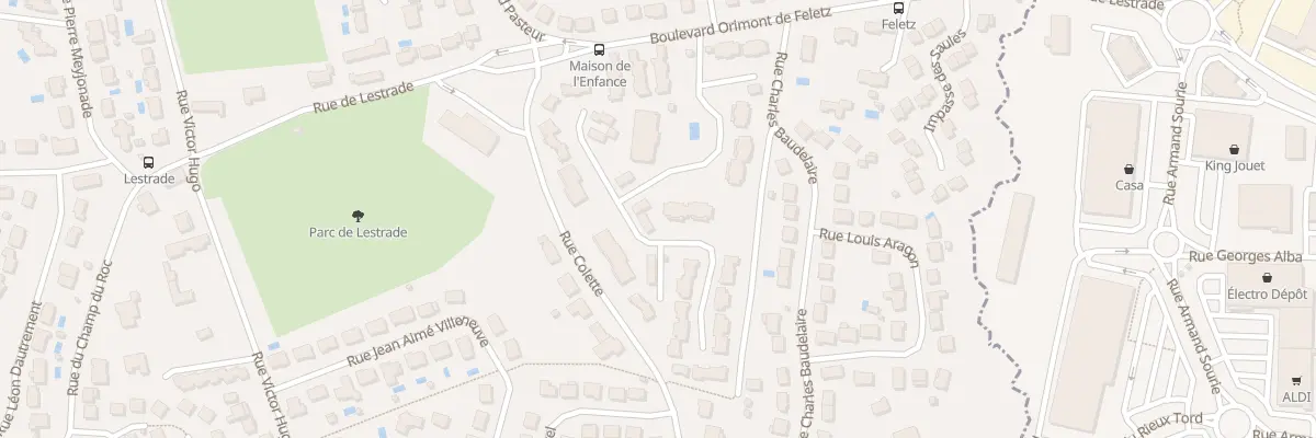 Plan du 110 Bd Orimont de Feletz à Saint-Pantaléon-de-Larche