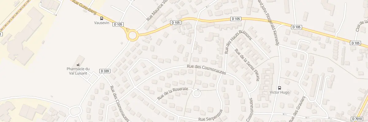 Plan du 66 Rue des Cosmonautes à Luisant