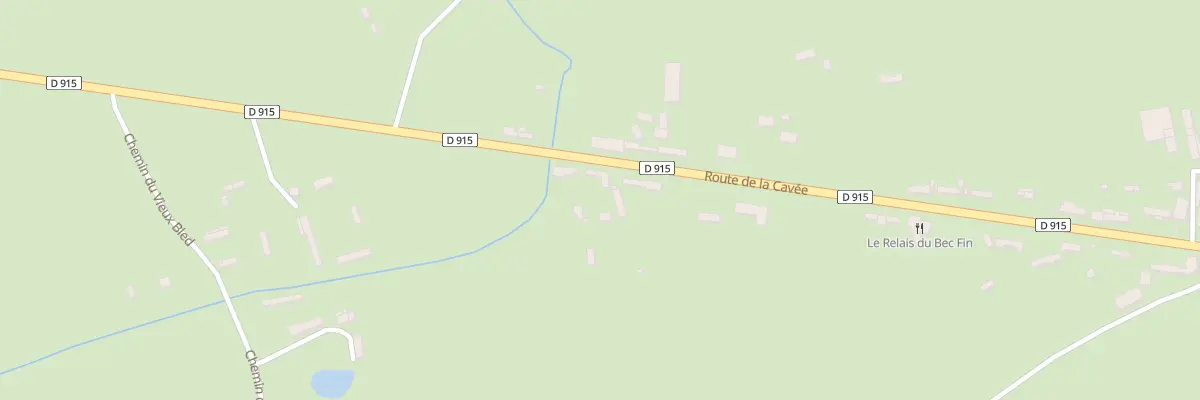Plan du 842 Rte de la Cavée à Sommery