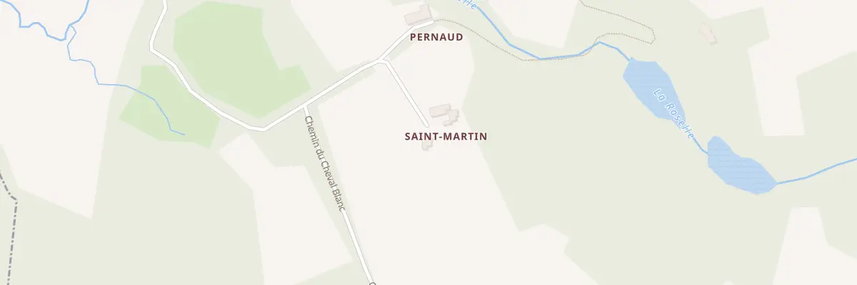 Plan du 36 Rte de Pernaud à Saint-Bonnet-Briance