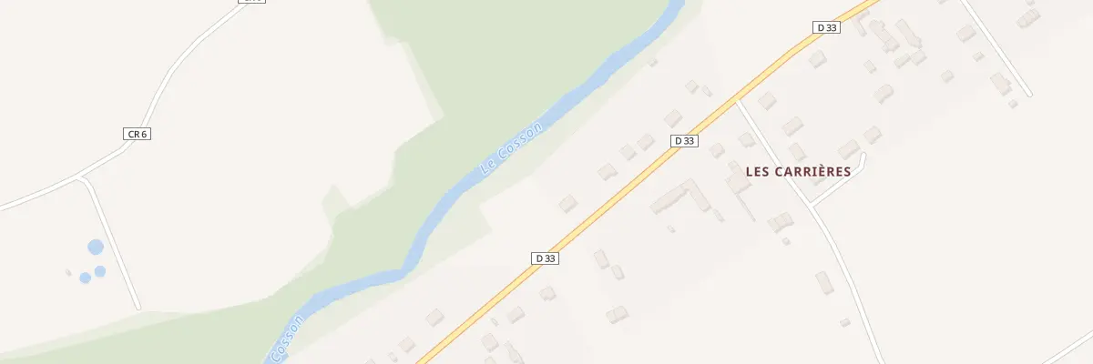 Plan du 333 Rte de Chambord à Huisseau-sur-Cosson