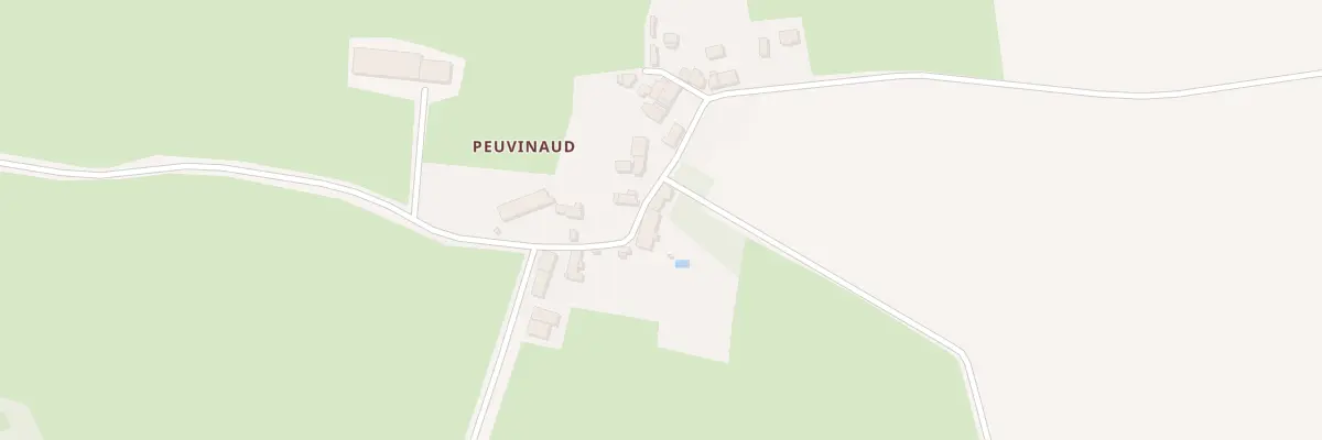 Plan du 3 Peuvinaud à Saint-Agnant-de-Versillat