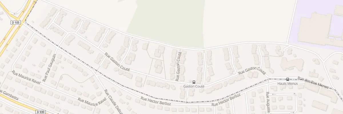 Plan du 114 Rue Gaston Coute à Chartres