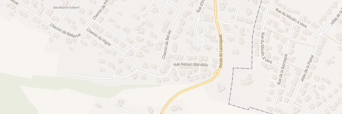 Plan du 18 Rue Nelson Mandela à Pechbonnieu