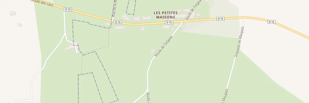 Plan du 5083 Les Petites Maisons à Saint-Bonnet-Briance