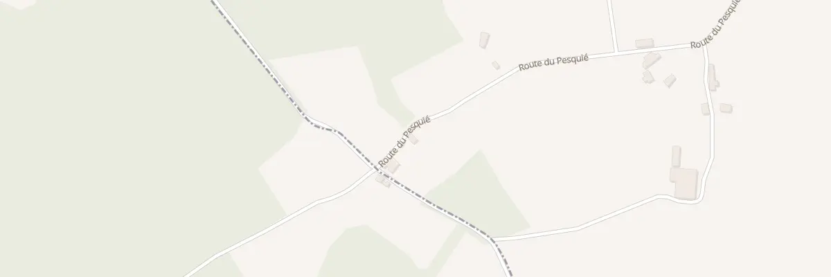 Plan du 1383 Rte du Pesquie à Frayssinet