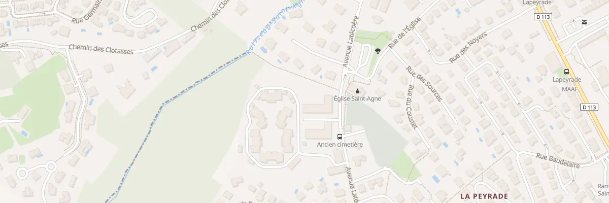 Plan du 10B Av Latécoère à Ramonville-Saint-Agne