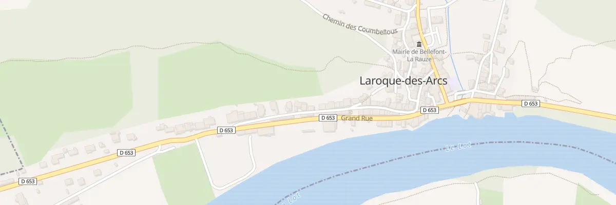 Plan du 119 Rue La Carriere-L des Arcs à Bellefont-La Rauze