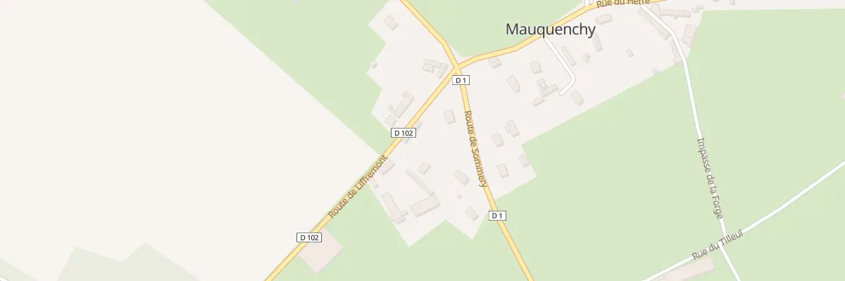 Plan du 97 Rte de Liffremont à Mauquenchy