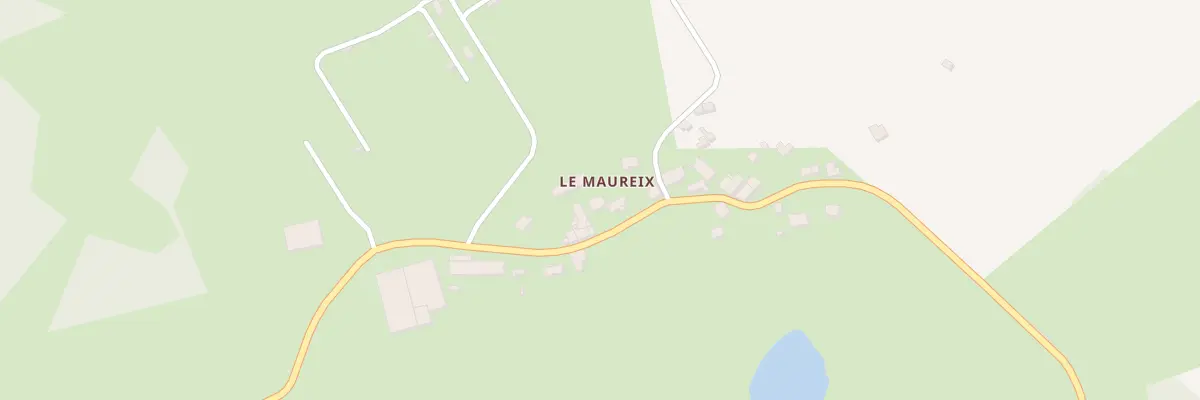 Plan du 13 Le Maureix à Saint-Martin-Terressus