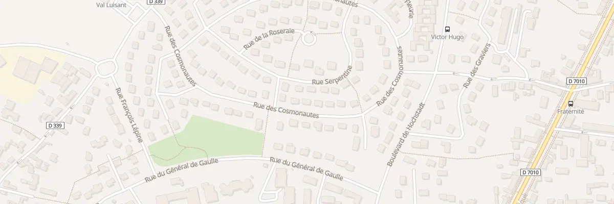 Plan du 27 Rue des Cosmonautes à Luisant