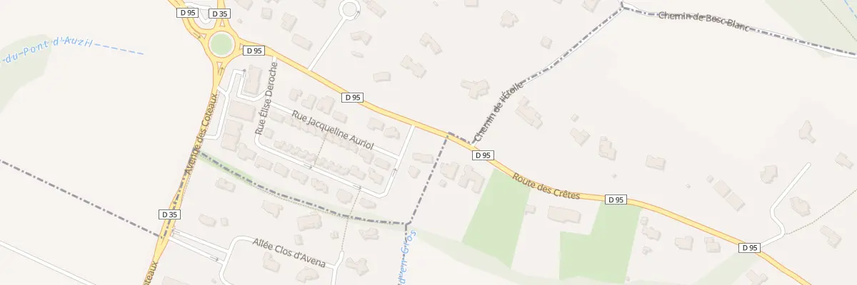Plan du 29 Rue Élise Deroche à Pechbusque