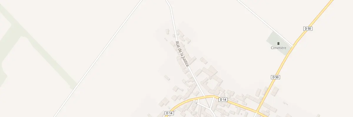 Plan du 9 Rue de la Justice à Beauce la Romaine