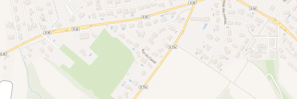 Plan du 21 Rue du Castel à Labastide-Saint-Sernin
