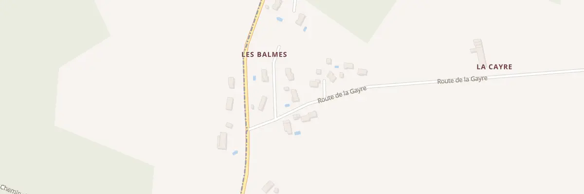Plan du 1980 Rte de la Gayre à Varennes