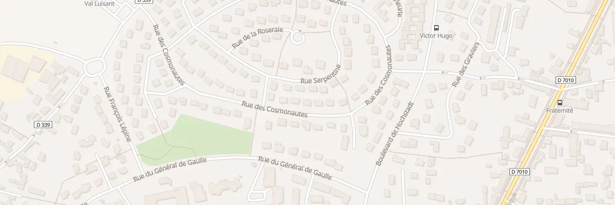 Plan du 29 Rue des Cosmonautes à Luisant