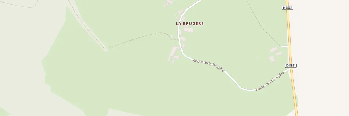 Plan du 355 Rte de la Brugere - St Martin aux Trois-Saints