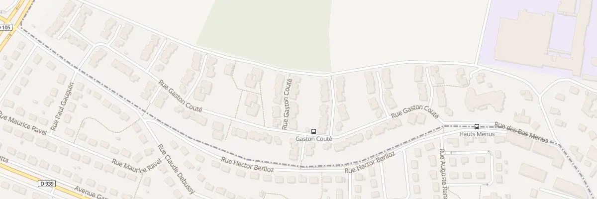 Plan du 102 Rue Gaston Coute à Chartres