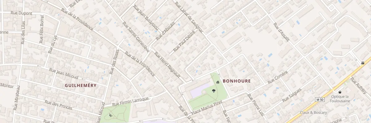 Plan du 11 Rue Jean Timbal à Toulouse